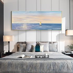 100% Handpainted gold foil circle large size square picture oil canvas painting abstract sitting room dining-room (size: 80x160cm)